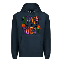 Navy trick or treat Premium Hoodie - RacoonDesign