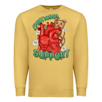 Antique Gold emotional support Premium Sweatshirt - MaliasSmallBusiness
