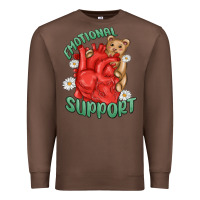 Chestnut emotional support Premium Sweatshirt - MaliasSmallBusiness