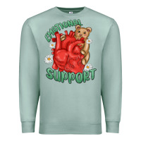 Seafoam emotional support Premium Sweatshirt - MaliasSmallBusiness