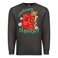 Smoke emotional support Premium Sweatshirt - MaliasSmallBusiness
