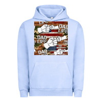 Pigment Grape Ice dad life fist bump seamless pattern Urban Hoodie - HRA Design Shop