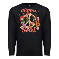 Black hippie soul Premium Sweatshirt - MaliasSmallBusiness