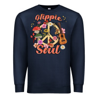 Navy hippie soul Premium Sweatshirt - MaliasSmallBusiness