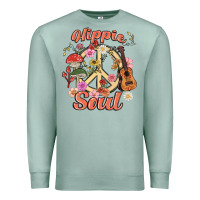 Seafoam hippie soul Premium Sweatshirt - MaliasSmallBusiness