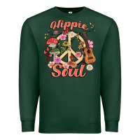 Sports Green hippie soul Premium Sweatshirt - MaliasSmallBusiness
