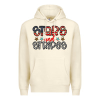 Sandshell stars and stripes Premium Hoodie - CowhideDigitalArt