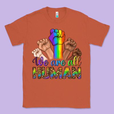 We Are All Human Classic Tee Designed By Bundleandbundleshop