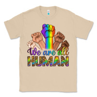 Mushroom We Are All Human Classic Tee - BundleAndBundleShop