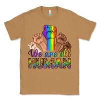 Toasted Coconut We Are All Human Classic Tee - BundleAndBundleShop