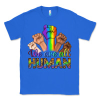 True Royal We Are All Human Classic Tee - BundleAndBundleShop