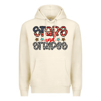 Tofu stars and stripes Premium Hoodie - CowhideDigitalArt