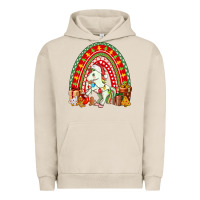 Pigment French Oak Christmas Unicorn Rainbow Urban Hoodie - FaDigitalArtStudio