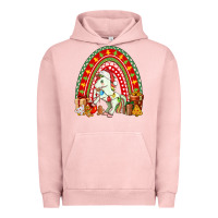 Pigment Salmon Christmas Unicorn Rainbow Urban Hoodie - FaDigitalArtStudio