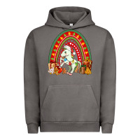 Pigment Tornado Christmas Unicorn Rainbow Urban Hoodie - FaDigitalArtStudio