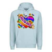 Blue Mist lgbtq proud dad Premium Hoodie - HRA Design Shop