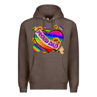 Coffee lgbtq proud dad Premium Hoodie - HRA Design Shop