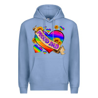 Colony Blue lgbtq proud dad Premium Hoodie - HRA Design Shop