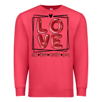 Cardinal love all day every day Premium Sweatshirt - MaliasSmallBusiness