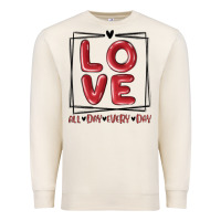 Sandshell love all day every day Premium Sweatshirt - MaliasSmallBusiness