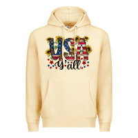 Pina Colada usa yall Premium Hoodie - RacoonDesign