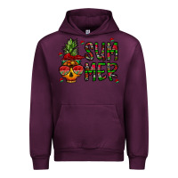 Mauve Wine summer vibes Urban Hoodie - CowhideDigitalArt