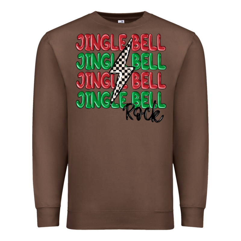 Jingle Bell Rock Premium Sweatshirt by MaliasSmallBusiness | Teevron