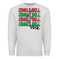 Dove Grey jingle bell rock Premium Sweatshirt - MaliasSmallBusiness