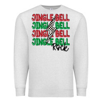 Oatmeal Heather jingle bell rock Premium Sweatshirt - MaliasSmallBusiness