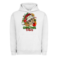 Pigment Lunar Rock Christmas Vibes Human Skull Urban Hoodie - FaDigitalArtStudio