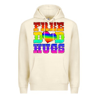 Sandshell lgbtq free dad hugs Premium Hoodie - HRA Design Shop