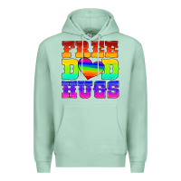 Seafoam lgbtq free dad hugs Premium Hoodie - HRA Design Shop