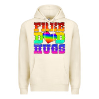 Tofu lgbtq free dad hugs Premium Hoodie - HRA Design Shop