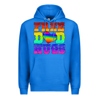 True Royal lgbtq free dad hugs Premium Hoodie - HRA Design Shop