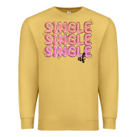 Antique Gold single single single af Premium Sweatshirt - MaliasSmallBusiness