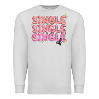 Dove Grey single single single af Premium Sweatshirt - MaliasSmallBusiness