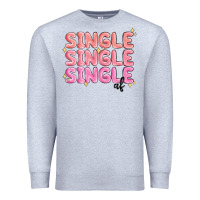 Heather Grey single single single af Premium Sweatshirt - MaliasSmallBusiness