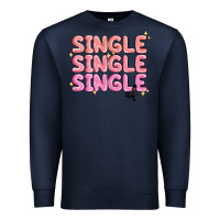 Navy single single single af Premium Sweatshirt - MaliasSmallBusiness