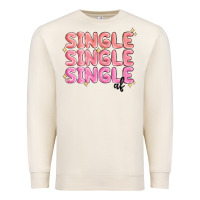 Sandshell single single single af Premium Sweatshirt - MaliasSmallBusiness