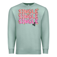 Seafoam single single single af Premium Sweatshirt - MaliasSmallBusiness