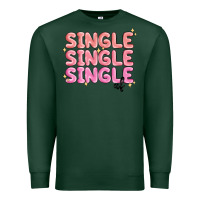 Sports Green single single single af Premium Sweatshirt - MaliasSmallBusiness