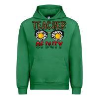 Emerald teacher of duty Urban Hoodie - CowhideDigitalArt