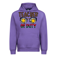 Tulip teacher of duty Urban Hoodie - CowhideDigitalArt