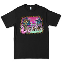 Black hello summer Premium Tee - SublimationCraftShop
