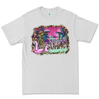 Dove Grey hello summer Premium Tee - SublimationCraftShop