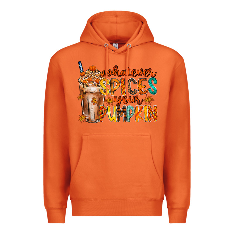 Whatever Spices Your Pumpkin Premium Hoodie by RacoonDesign | Teevron