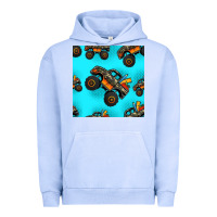 Pigment Grape Ice monster truck pre teen seamless pattern Urban Hoodie - HRA Design Shop