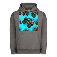 Pigment Tornado monster truck pre teen seamless pattern Urban Hoodie - HRA Design Shop