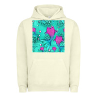 Pigment Pistachio mermaid tail seamless pattern Urban Hoodie - HRA Design Shop
