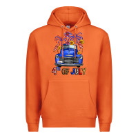 Carrot western fourth of july truck Premium Hoodie - FaDigitalArtStudio